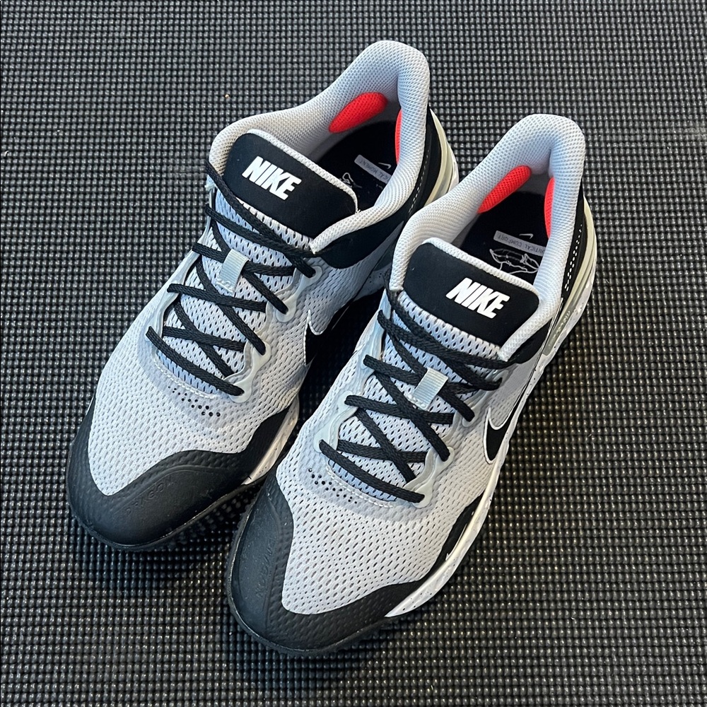 Nike Men’s Alpha Huarache Turf Shoes - Gray/Black